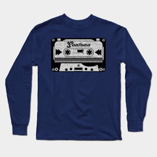 santana cassette Long Sleeve T-Shirt